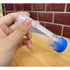 LAMPPE 10 Piece 50ml Plastic Vial Tube with Screw Caps, Leakproof Aquarium Water Test Tube Replacement