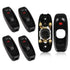 5 Pcs Inline Switch, Black Cord Appliance Button ON OFF for Lamp, Rated 10A 250V, Replacement Control Wiring