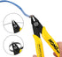 HongWay 5pcs Micro Flush Cutters, 5 inches Wire Cutter with Internal Spring for Electronics, Heating Wire, Soft Copper