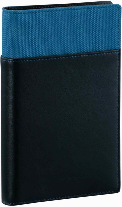 Raymay Bible Size (Diary Size) 6-Hole Personal Organizer Binder - Blue WBF100A