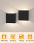 MICEYLIVE Set 3000K-7000K Set 2 Wall Sconces of Two - Wireless Wall Light, Rechargeable Wall Sconce Battery Operated