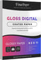Double-Sided Gloss Digital C2S Paper Perfect for Color Laser Printing, Design Proposals,