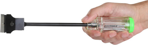 25500 11.5" OEMTOOLS Razor Blade Scraper Tool With Extended Sure-Grip Handle, Glass, Paint, Sticker Scraper