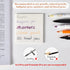BAYTORY 700 Sheets Transparent Sticky Notes, Clear Waterproof 3 x 3 inch Memo Pad, Self-Adhesive Writable Index Tabs