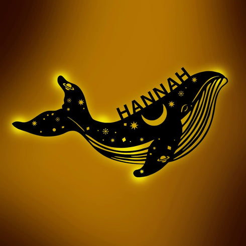 Slumber Light Personalized | Night Light for Baby and Child - Wooden