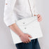 VANRA Kraft String Envelope File Folder, Project Pockets Document Organizer, Flat-No Expansion A4 Size (White, Pack of
