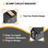 New Upgrade 220 2-Pole 20-Amp Circuit Breaker, 3/4-Inch Plug-On Molded Case Thermal Magnetic Protection 120/240V