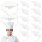 Veemoon 20 PCS Clear Mouths Masks,Anti-Fog Mouth Shield Plastic Chef Masks with
