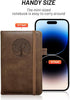 Small Pocket Leather Journal Notebook Mini (Brown)