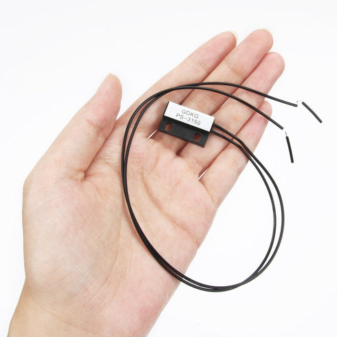 Ximimark PS-3150 Normally Open Magnetic Sensor - Reed Switch Magnetic Proximity Switch Door Contact (3Pcs)