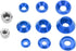 HERCHR Aluminum Alloy Cone Cup Head Screw Gasket Washer, Counterbore Washers, Gaskets, Cup Shim, Conical Washer