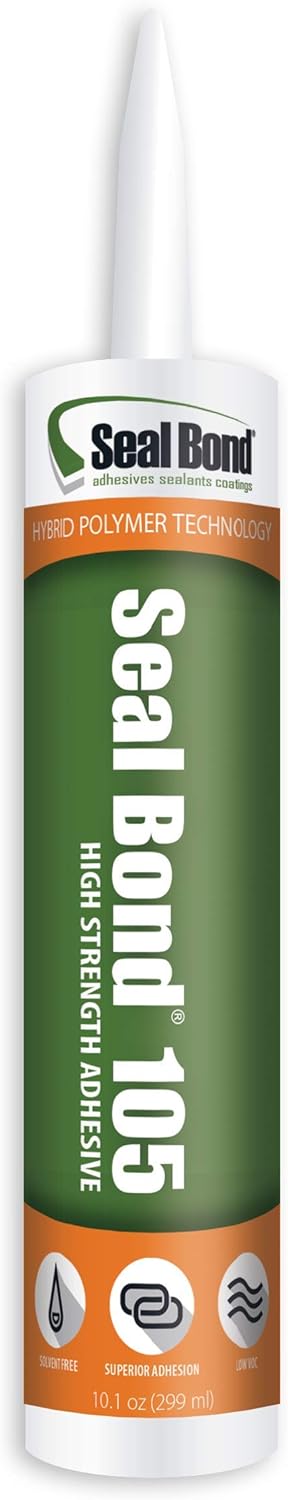 105 Black Marine/Industrial Adhesive Sealant, 10.3 oz Cartridge