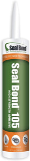 105 Black Marine/Industrial Adhesive Sealant, 10.3 oz Cartridge