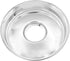 Large Shower Flange, 4-1/2 inch Outside Diameter, Polished Chrome Finish Replacement for Mixet Shower