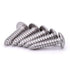 #6 x 3/4" Phillips Truss Head Wood Screw, Self Tapping Sheet Metal Tek Screw, 18-8 Stainless Steel 304, 100 PCS