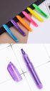 YYaaloa 12pcs Mini Highlighters, Quick Dry Chisel Tip Markers