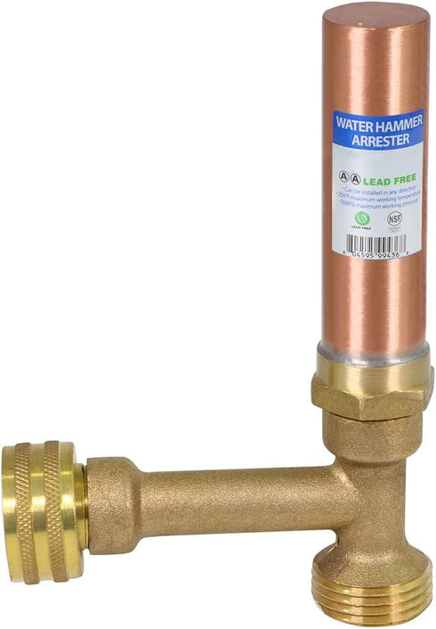 Supply Giant IBXN0056 Hose Bib Hammer Arrestor - 3/4", Copper