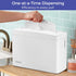 Countertop Commercial Stardrix Paper Towel Dispenser, White Hand Towel Holder for Multifold/C-Fold/Z-Fold Towels