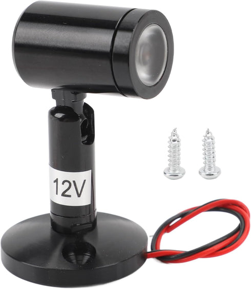 2PCS Jeanoko Mini LED Rotatable Accent Spotlight Jewelry Cabinet Bedside Lighting