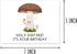 NHBDesigns Holy Shiitake It's Your Birthday - A Fun Creative Birthday Card - Witty Greeting Card - Joke Birthday
