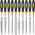10 Pieces Mini Handheld Diamond Needle File, Various Shape Raft Needle Rasper Metal Cutting Tool Glass Agate Jewelry