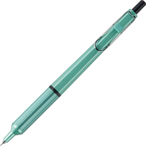 Uni Jetstream EDGE 0.38mm Oil-based Ballpoint Pen Mint Green Body + 10 Black Refills, Sticky Notes Value Set