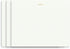 Executive's Desk Mouse Pad Notepad - Minimalist Gold Foiled Dotted Layout, 3 Pack, Eco-friendly