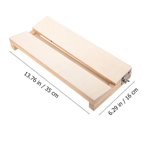 Yardwe Specimen Display Board Pinning Board Adjustable Labs Boards Butterfly Mounting Specimen Spreading Wings Board for Science Education