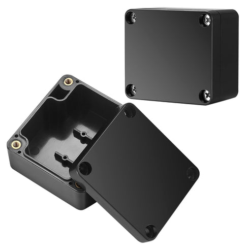 Project Box, 4 Pcs Electrical Junction Box, IP65 Waterproof ABS Plastic Dustproof Outdoor Electrical Project Case,