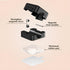 FOTN 6 Pack Magnetic Cable Clips - Strong Cord Holder Organizer for Desk/Nightstand/Bedside | Under Desk Wire