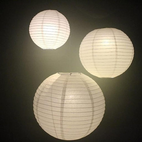 30 Pack 36 Paper Lantern Lights Battery Operated Warm White Hanging LED Lights Super Bright Easy Use Decorative