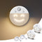 MY BEAUTY LIGHT Motion Sensor LED Night Light with 4 Facial Expressions,