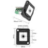 3.5mm 3 1/8" 3 -2 XMSJSIY D-Type Pole Stereo Audio Terminal Block Connector TRS Female Panel Mount to Pin Screw