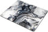 Smooffly Large Abstract Marble Gaming Mouse Pad, Custom Black and White Marble Design
