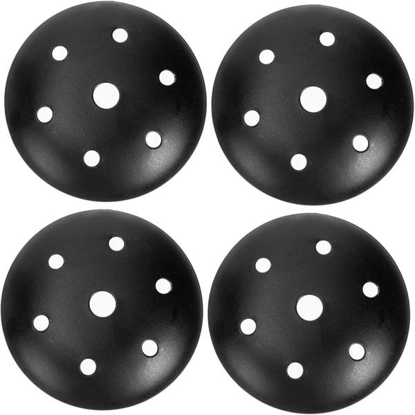 Alipis 4pcs Ceiling Cover Plate Desk Lamp Base Ventilation for Chandelier Replacement