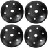 Alipis 4pcs Ceiling Cover Plate Desk Lamp Base Ventilation for Chandelier Replacement