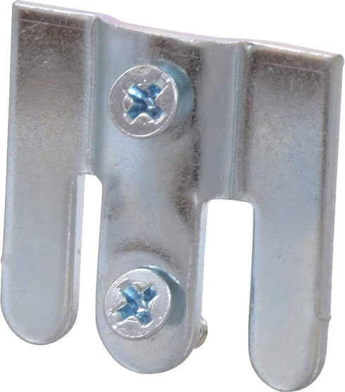 Hillman Picture-Hanging Hardware 121157 Flush Mount Hangers, 1 Inch x 1 Inch, 2 Sets, Zinc