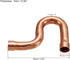MECCANIXITY Copper P-Trap Pressure Pipe Fitting Welding Tubing Sweat Ends Plumbing Supply 12.7mm(1/2") OD for HVAC Air Conditioning Refrigeration by MECCANIXITY