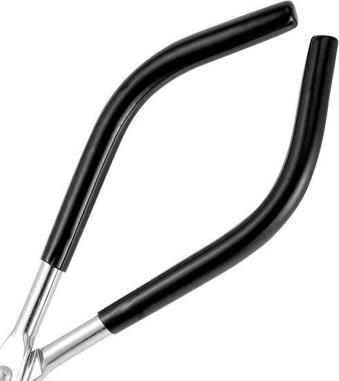 3 PCS 10.2 Inches Beaker Tongs with Black Rubber Coated Ends, Chrome Plated Steel Surface for 50-2000mL Beaker