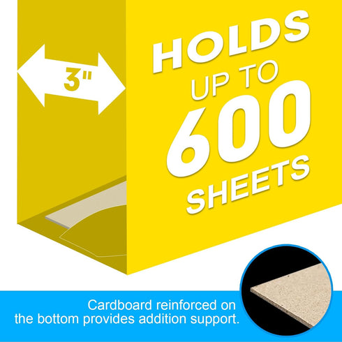 HERKKA Extra Capacity Hanging File Folders, 60 Pack, Reinforced Letter Size, 3 Inch Expansion for Bulky Files, 12