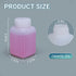 Plastic Container Lab Chemical Reagent Bottles 2oz for Liquid Solid Storage (Translucent, 10 PACK)