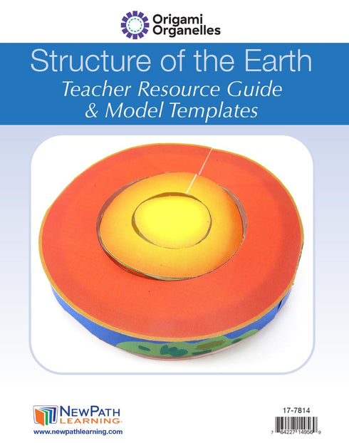 3-D (24-7814) NewPath Structure of The Earth Paper Model Making Kit - Individual Student Edition
