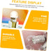 50pcs Bulbs Bulbs Bulb Bulb Bulb Small Science Experiments Electricity Kit Round Light Science Kit Teaching Supplies