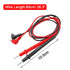 2 Pair Banana Plug Multimeter Probe Test Lead Cable, 1000V, Length 60cm, Black & Red
