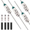 Tnisesm 10 Pcs 113 C Metal Thermal Cutoffs - Thermal Fuse 10A 250V with Connectors for Appliances