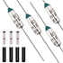 Tnisesm 10 Pcs 113 C Metal Thermal Cutoffs - Thermal Fuse 10A 250V with Connectors for Appliances