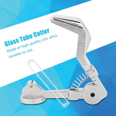 Glass Pipe Cutter, Tubing Cutting Machine Hand Tool for Glass and Plastic Tubing