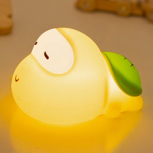 Big Head Turtle Night Light, Cute Anime Turtles Lamp with Timer, 3