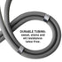 HONSUN Sprague Rappaport Dual Head Stethoscope for Adults & Kids, Classic Cardiology Stethoscope (Gray)