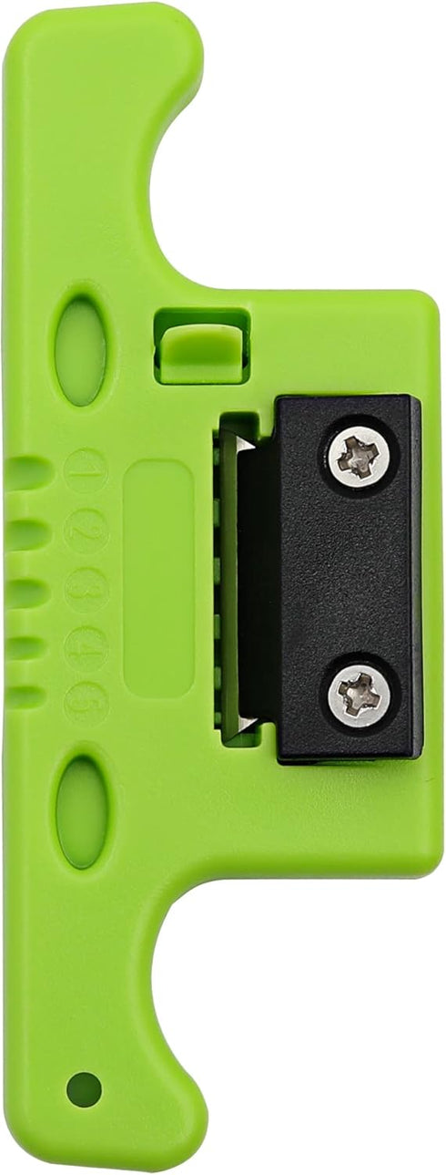 Fiber Optical Cable Stripping Tool, Loose Tube Buffer Mid-Span Access Tool, 1.9mm~3.3mm Stripper Green